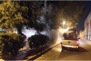 Atención: fumigación esta noche contra los mosquitos en el casco urbano