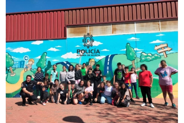 La Policía Local de Alhama de Murcia llevará la educación vial y la prevención a los centros educativos del municipio