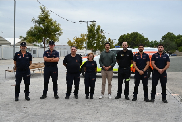 Protección Civil refuerza su capacidad de respuesta en Alhama con más equipamiento y un nuevo retén mixto
