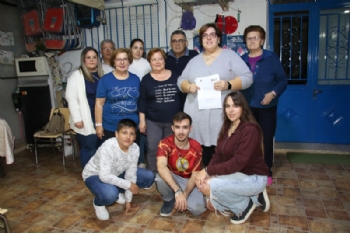 La peña ´Pasajeros al tren´, Corremayo Mayor 2023