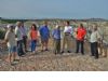 El alcalde de Alhama visita el Paisaje Protegido Barrancos de Gebas