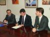 El Ayuntamiento de Alhama firma un convenio con la Universidad Politécnica de Cartagena para que las empresas de Alhama puedan acogerse a desarrollos, investigaciones e innovaciones así como a ayudas