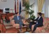 El alcalde de Alhama expone al nuevo delegado del Gobierno las necesidades del municipio