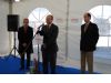 El alcalde de Alhama asiste a la ampliación Befesa, empresa del Parque Industrial de Alhama