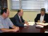 El Ayuntamiento de Alhama firma un convenio con la Consejería de Agricultura para el acondicionamiento de 33 kilómetros de caminos rurales