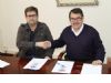 El Ayuntamiento y la Asociación de Comerciantes de Alhama firman un convenio de colaboración