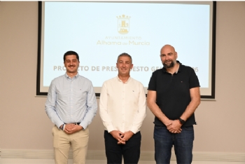 El Ayuntamiento presenta su Presupuesto Municipal 2026 con 28,9 millones para transformar Alhama