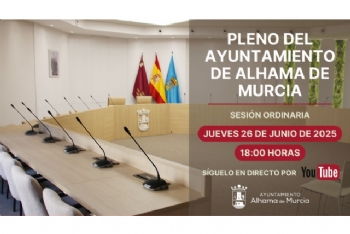 Convocatoria del Pleno Ordinario: jueves 26 de junio de 2025