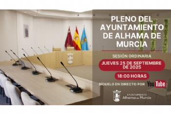 Convocatoria del Pleno Ordinario: jueves 25 de septiembre de 2025