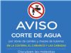 AVISO: corte de agua mañana en las pedanías de La Costera, El Cañarico y Las Cañadas