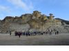 110 Senderistas recorren la costa murciana
