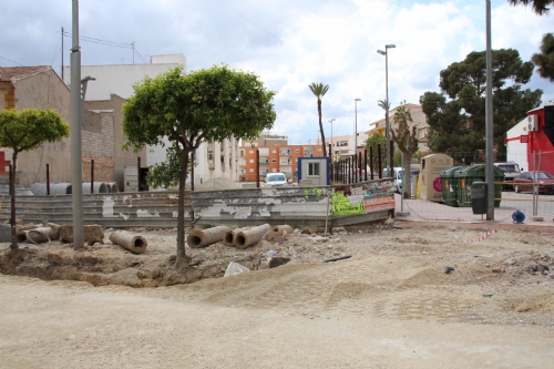 Obras avenida Cartagena