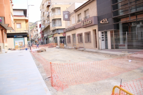 Obras Calle Pasos y Cartagena