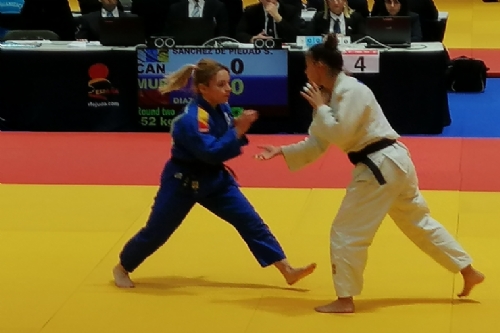 Medalla bronce judoka Irene Díaz