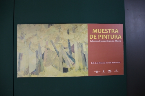 Muestra de pintura. Colección Ayuntamiento de Alhama en el Museo Arqueológico Los Baños