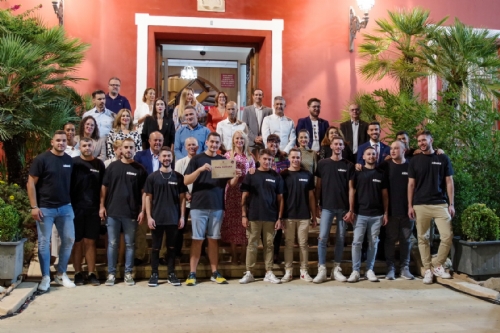 Recepción homenaje de las peñas