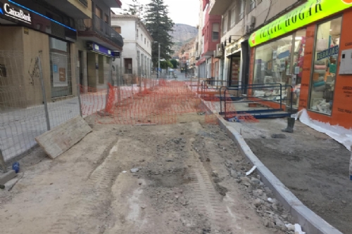 Avance obras Avenida Cartagena