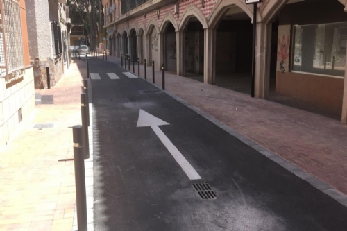 Finalización obras en calle Acequia Espuña