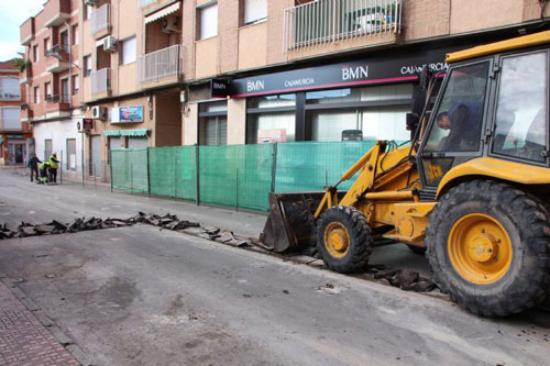 Obras en Pedro Gambín