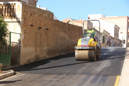 Obras calle Fray Junípero Serra