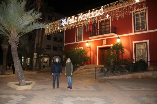 Encendido del alumbrado navideño