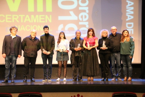 Entrega premios VIII Certamen Nacional de Teatro