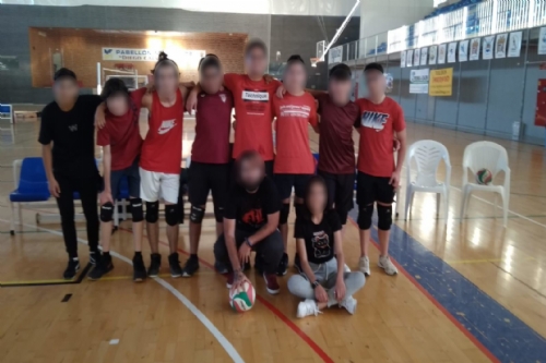 Campenato escolar de Voley