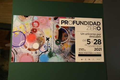 Exposición 'Profundidad Zero' de Murfy en el Museo Arqueológico Los Baños