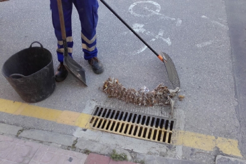 Limpieza de imbornales