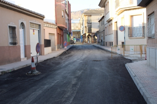 Calle Barrio del Carmen Asfaltada