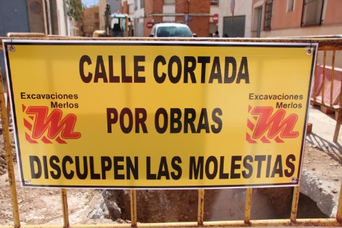 Obras Calle Isaac Albéniz