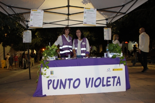 Punto violeta en la feria 2019