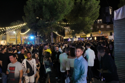 Carpas de las peñas