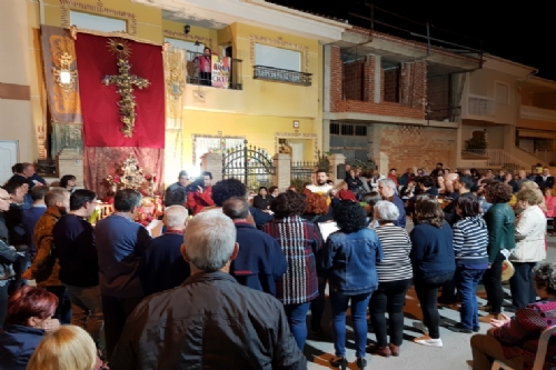 Canto a la cruz Los Mayos 2018