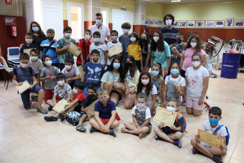 Clausura talleres musicales de verano Escuela de Música