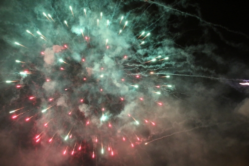 Castillo de fuegos artificiales