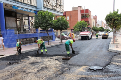 Asfaltado Avenida Cartagena