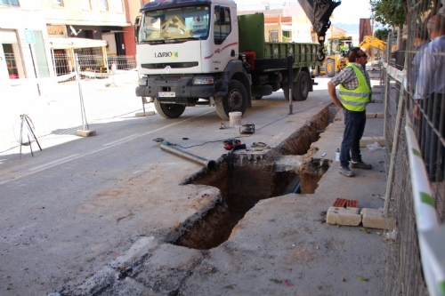 Obras Avenida de España