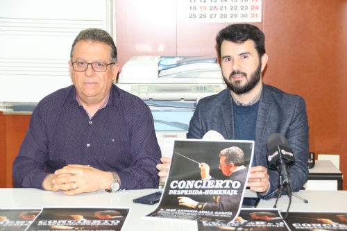Presentación concierto despedida homenaje a José Antonio Ayala