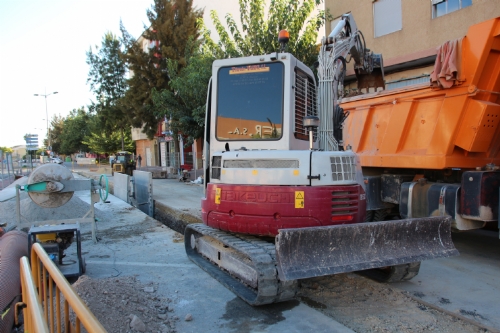 Obras avenida Ginés Campos