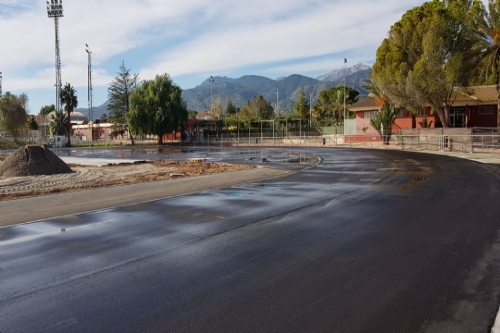 Arreglo de la pista de atletismo