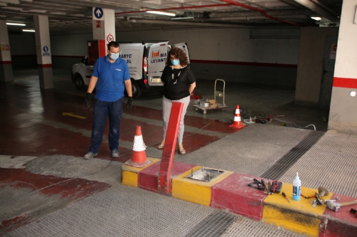 Obras parking municipal