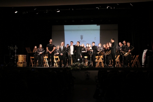 Concierto de solistas de la Agrupación Musical de Alhama en el teatro cine Velasco