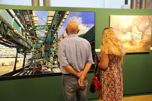 Inauguración exposición II bienal Mª Dolores Andreo