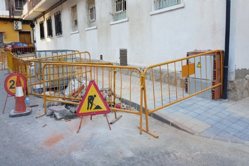 Obras en calle Colón y adyacentes