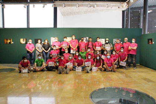 Entrega de diplomas a los voluntarios de los campos de trabajo El Murtal y Las Paleras