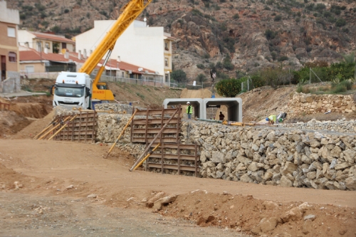 Obras acceso vial IES Valle de Leiva