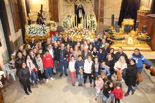 Visita del ministro José Guirao a las cofradías de Alhama