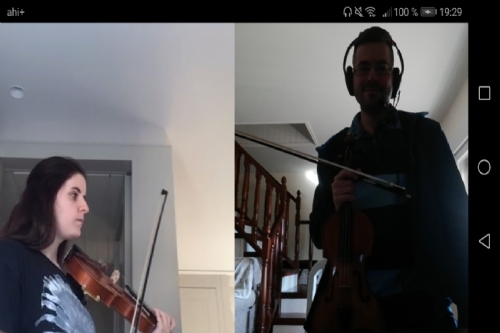 Clases de instrumento online en la escuela municipal de música