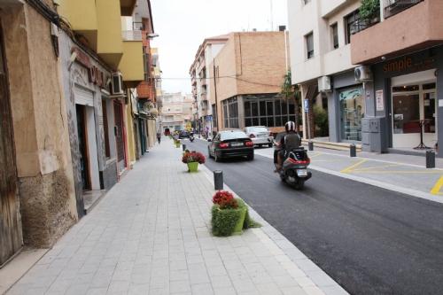 Obras calle Postigos terminadas